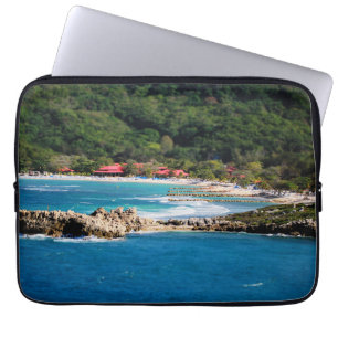 Funda Para Portátil Isla Tranquila Paraíso Labadee Haití