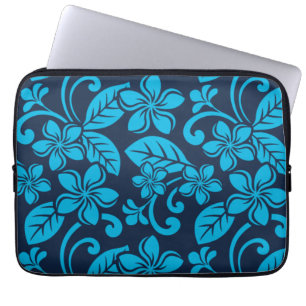 Funda Para Portátil ISLAND PLUMERIA (azul x 2)