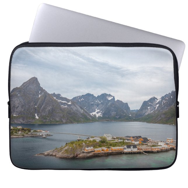 Funda Para Portátil Islas Lofoten Noruega (Frente)