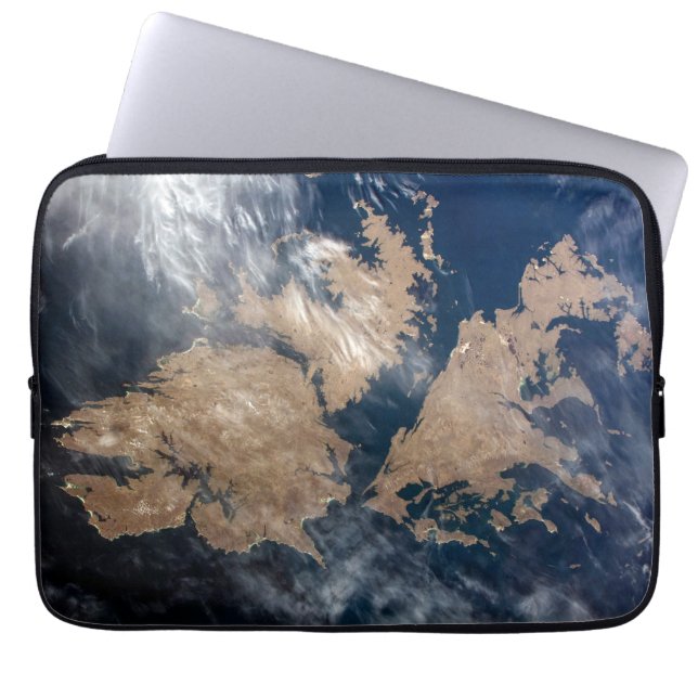 Funda Para Portátil Islas Malvinas (Falkland Islands). (Frente)