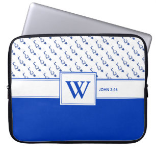Funda Para Portátil ISRAEL Messianic Christian Monograma Laptop