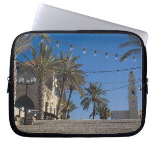 Funda Para Portátil Israel, Tel Aviv, Jaffa, escaleras, Old Jaffa