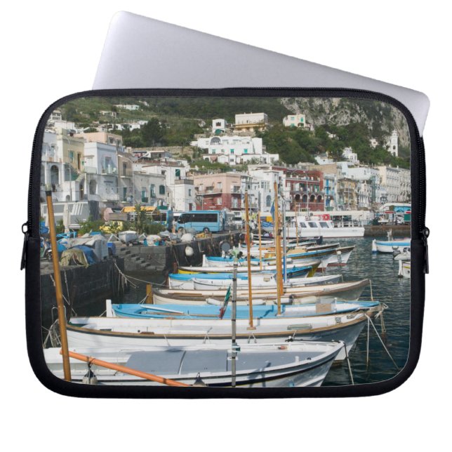 Funda Para Portátil ITALIA, Campania (bahía de Nápoles), CAPRI:Marina (Frente)
