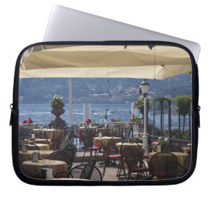 Funda Para Portátil Italia, provincia de Como, Bellagio. Café junto al