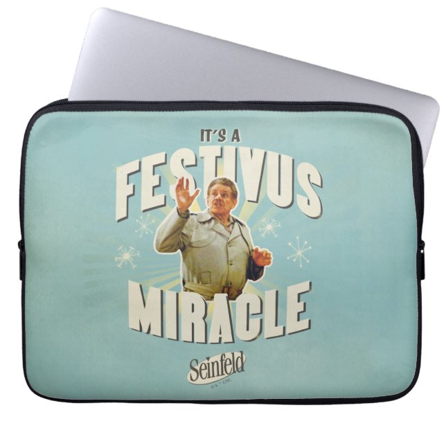 Funda Para Portátil It's a Festivus Miracle (Frente)