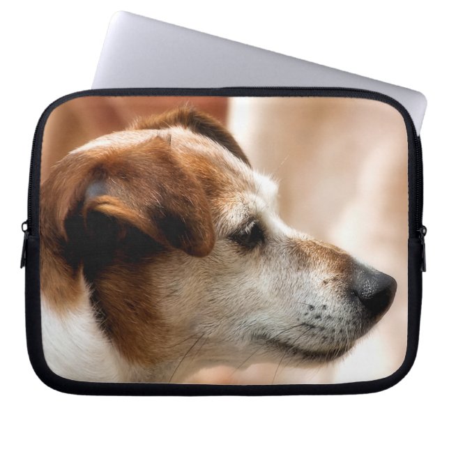 FUNDA PARA PORTÁTIL JACK RUSSELL TERRIER DOG (Frente)