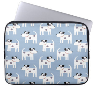 Funda Para Portátil Jack Russell Terrier Dog Blue