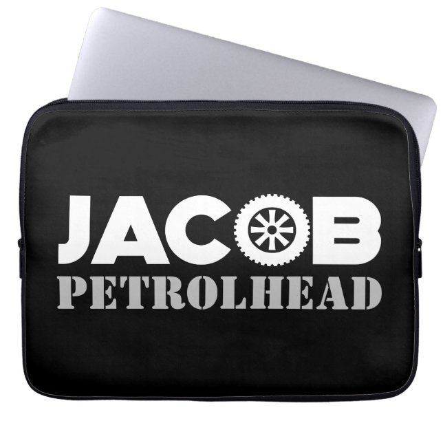 Funda Para Portátil Jacob Petrol Head (Frente)