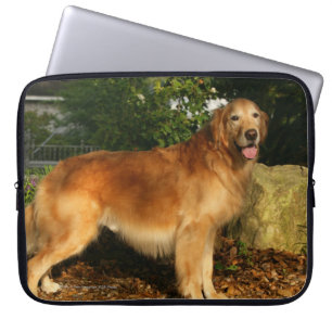 Funda Para Portátil Jadeo del golden retriever