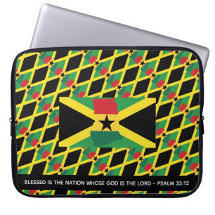 Funda Para Portátil JAMAICA GHANA Doble Herencia Computadora Personali