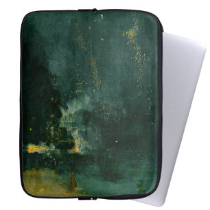 Funda Para Portátil James Whistler - Nocturne en negro y oro