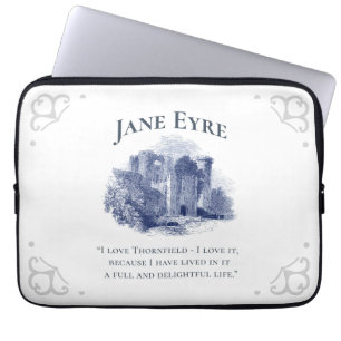Funda Para Portátil Jane Eyre - Amo Thornfield - Castillo