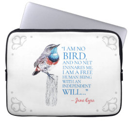 Funda Para Portátil Jane Eyre - No Soy Un Pájaro - Pájaro De Tracción