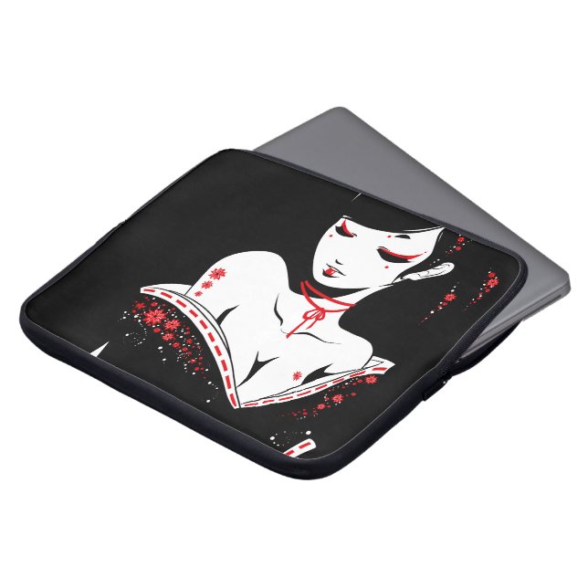 Funda Para Portátil _japanesque_red (Superior anverso)