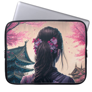 Funda Para Portátil Japanische Blütenpracht - Mädchen - Gerätehülle