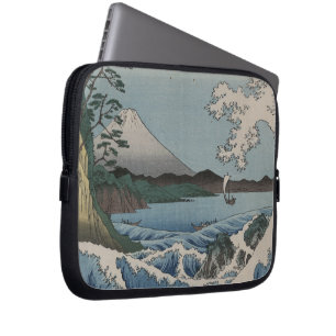 Funda Para Portátil Japonés del vintage el mar de Satta