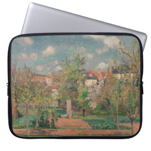 Funda Para Portátil Jardín a plena luz del sol, Camille PIssarro, 1876