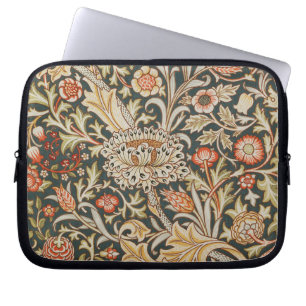 Funda Para Portátil Jardín Clásico Botánico Flor de William Morris Tre