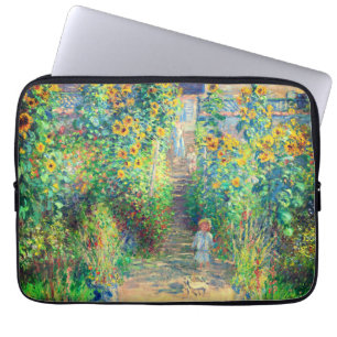 Funda Para Portátil Jardín de flores Monet