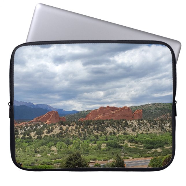 Funda Para Portátil Jardín de los Dioses (Frente)