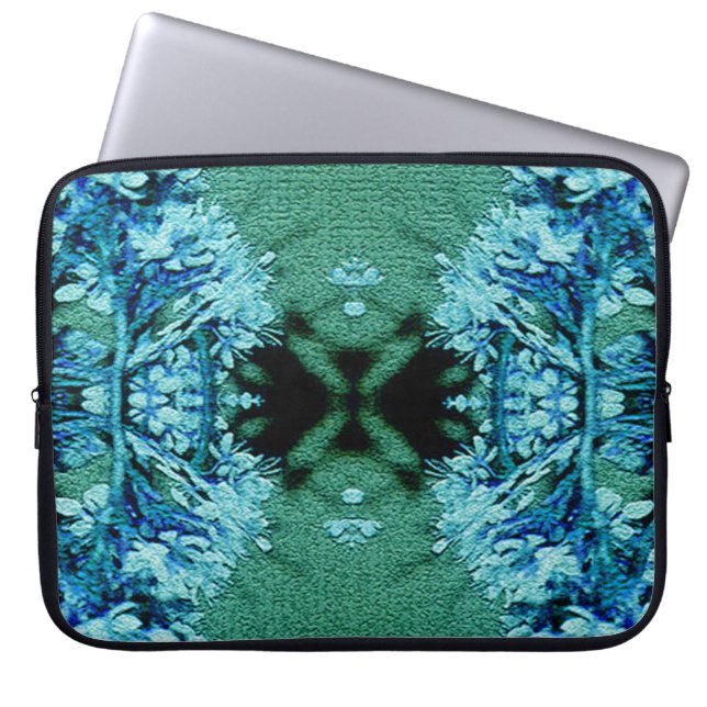 Funda Para Portátil Jardín de mariposas......... (Frente)