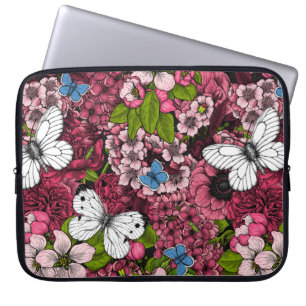 Funda Para Portátil Jardín de primavera