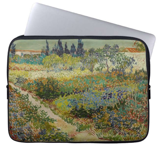 Funda Para Portátil Jardín en Arles - Vincent Van Gogh (Frente)