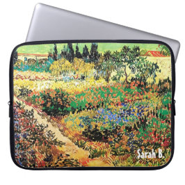 Funda Para Portátil jardín fluido con sendero, van Gogh