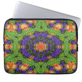 Funda Para Portátil Jardín Mandala....