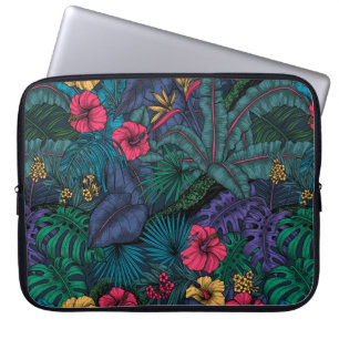 Funda Para Portátil Jardín tropical