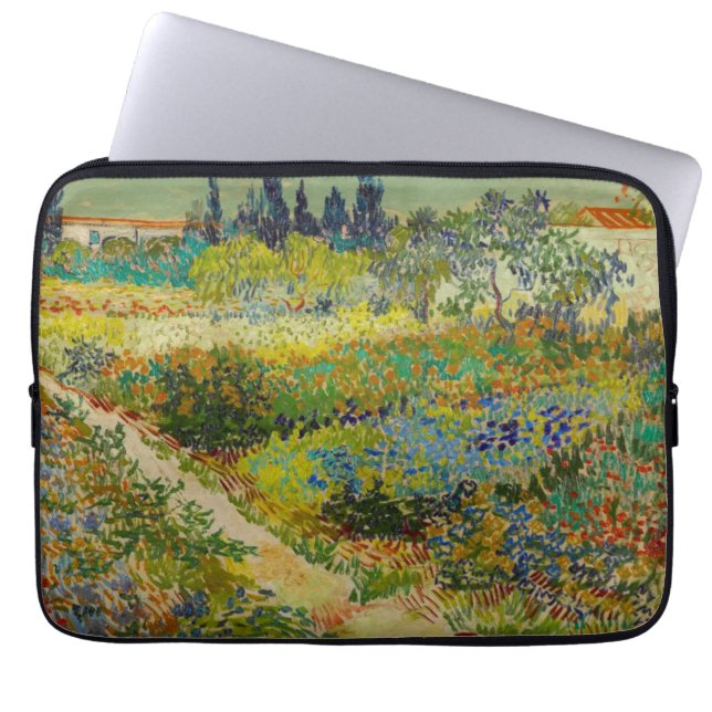 Funda Para Portátil Jardín Vincent Van Gogh en Arles (Frente)