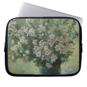 Funda Para Portátil Jarrón de flores de Claude Monet