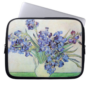 Funda Para Portátil Jarrón de naturaleza muerta con lirios de Vincent
