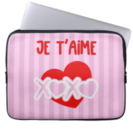 Funda Para Portátil Je t'aime