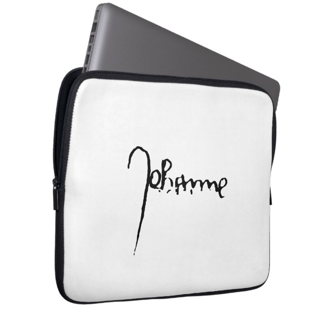 Funda Para Portátil Jeanne d'Arc Saint Joan Heilige Johanna Signature (Anverso derecho)