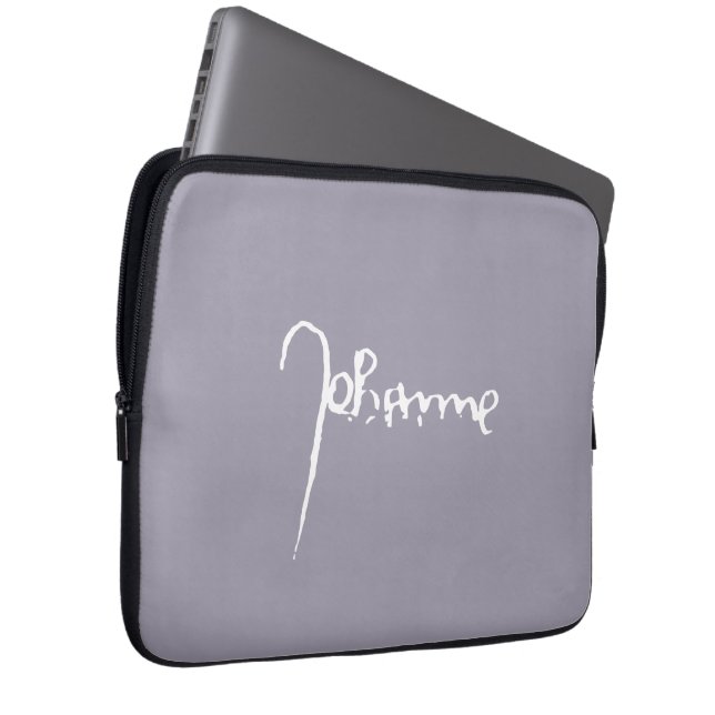 Funda Para Portátil Jeanne d'Arc Saint Joan Heilige Johanna Signature (Anverso derecho)