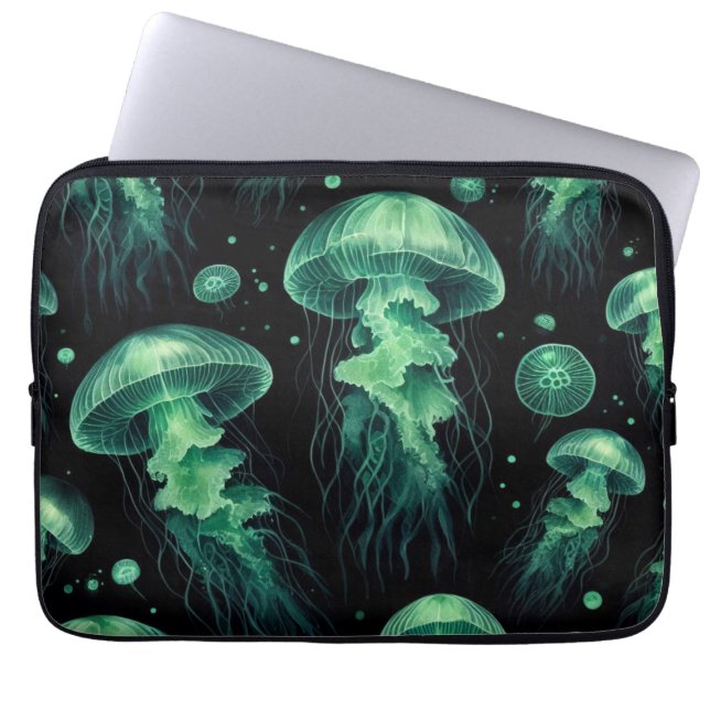Funda Para Portátil Jellyfish Glow (Frente)