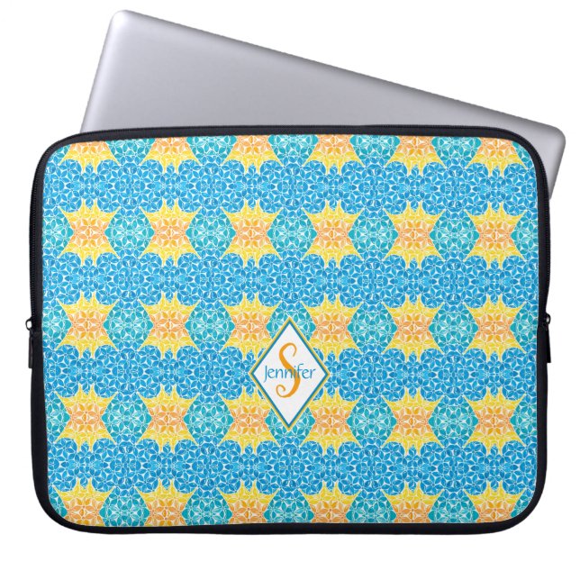 Funda Para Portátil Jen Mosaic Laptop Sleeve (Frente)