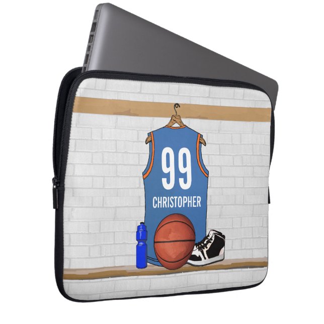 Funda Para Portátil Jersey de baloncesto personalizado (LB) (Anverso derecho)
