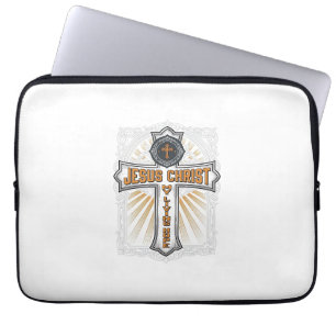 Funda Para Portátil Jesucristo Mi Esperanza Viva Cruz Vintage