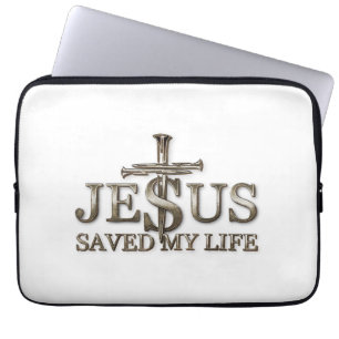 Funda Para Portátil Jesucristo Salvó Mi Regalo De Vida Para Las Mujere