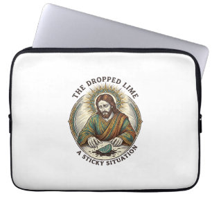 Funda Para Portátil Jesús Dejó Cuña De Lima Suelo Sucio Tequila Fiesta