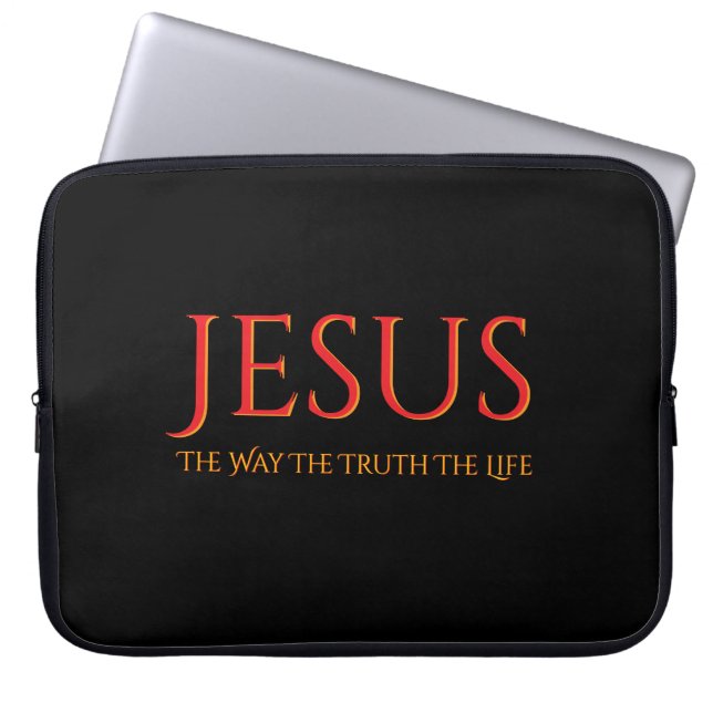 Funda Para Portátil Jesús El Camino La Verdad La Vida  (Frente)
