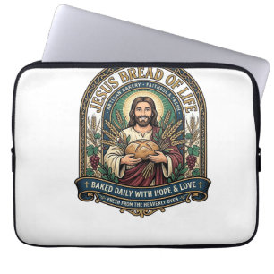 Funda Para Portátil Jesús Pan De Vida Jesús Pan Vida Panadería Cristo