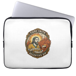 Funda Para Portátil Jesús Quemando Boca Súper Picante Dip de Fiesta Hu