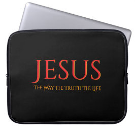 Funda Para Portátil Jesus The Way The Truth The Life 