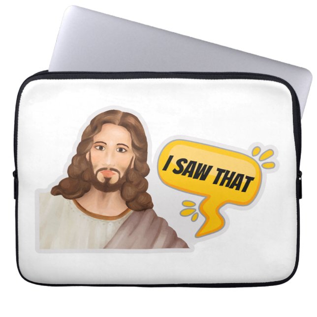 Funda Para Portátil Jesús Vi Eso (Frente)
