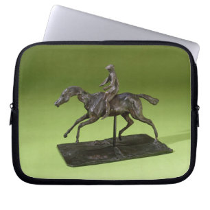 Funda Para Portátil Jinete en un caballo (bronce)