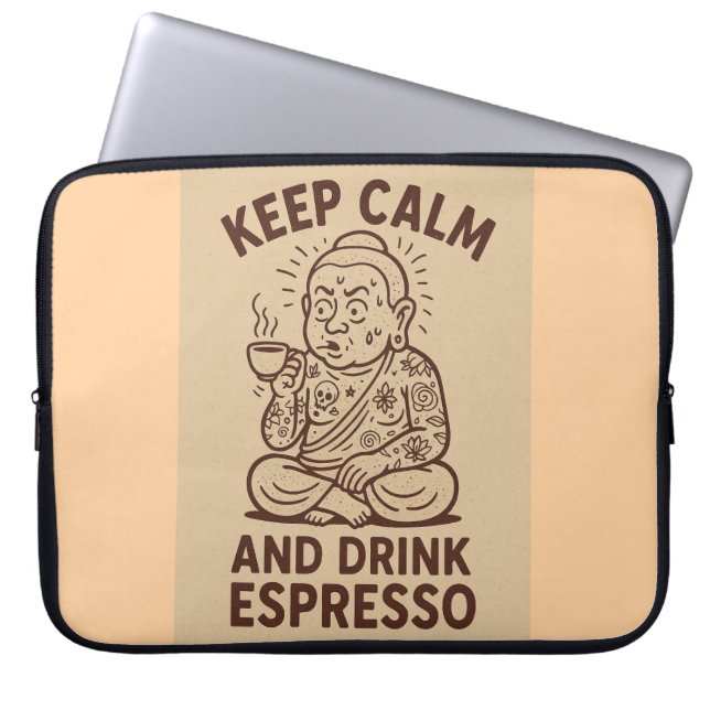 Funda Para Portátil Jittery Buddha Bag (Frente)