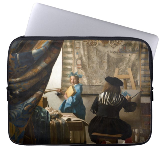 Funda Para Portátil Johannes Vermeer - La historia de la pintura (Frente)